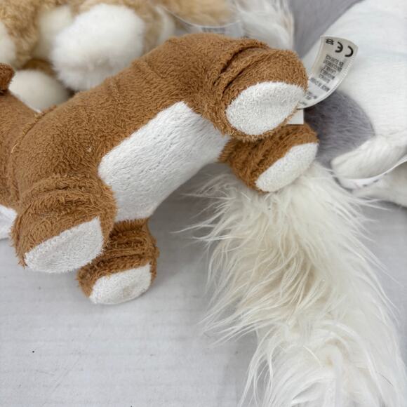 American Girl Plush Pets Bundle Shetland Pony Dogs Carrier Pillow Bulldog Corgi - Picture 10 of 12